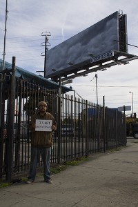 Anthony and Kerry Tribe's artwork... La Brea - north of Venice
