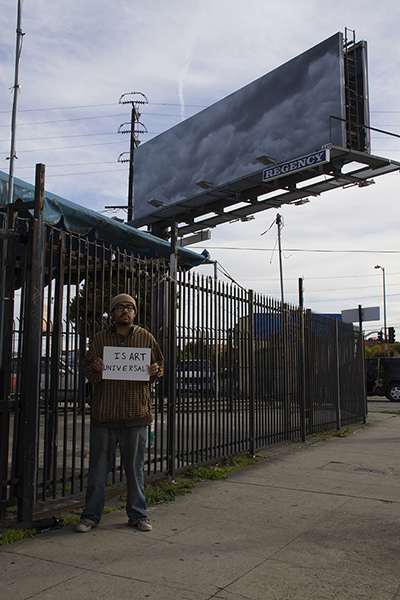 Anthony and Kerry Tribe's artwork... La Brea - north of Venice