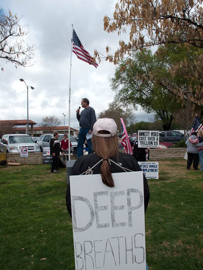 Minute Men Rally, Santa Clarita