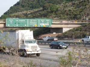 From across the interstate