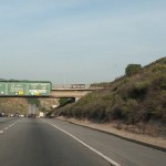 Over the 5 South before the 14 Exit... for you to see