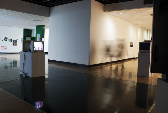 Being With video installation